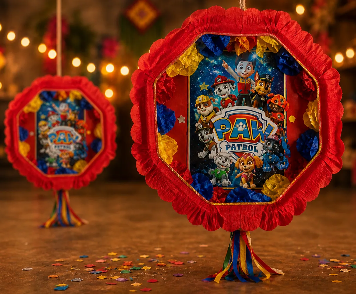 Piñata Holográfica hecha a mano en Mérida