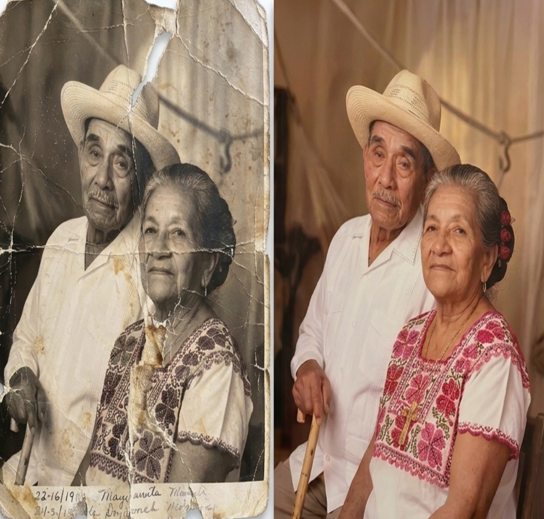 Restauración de fotos